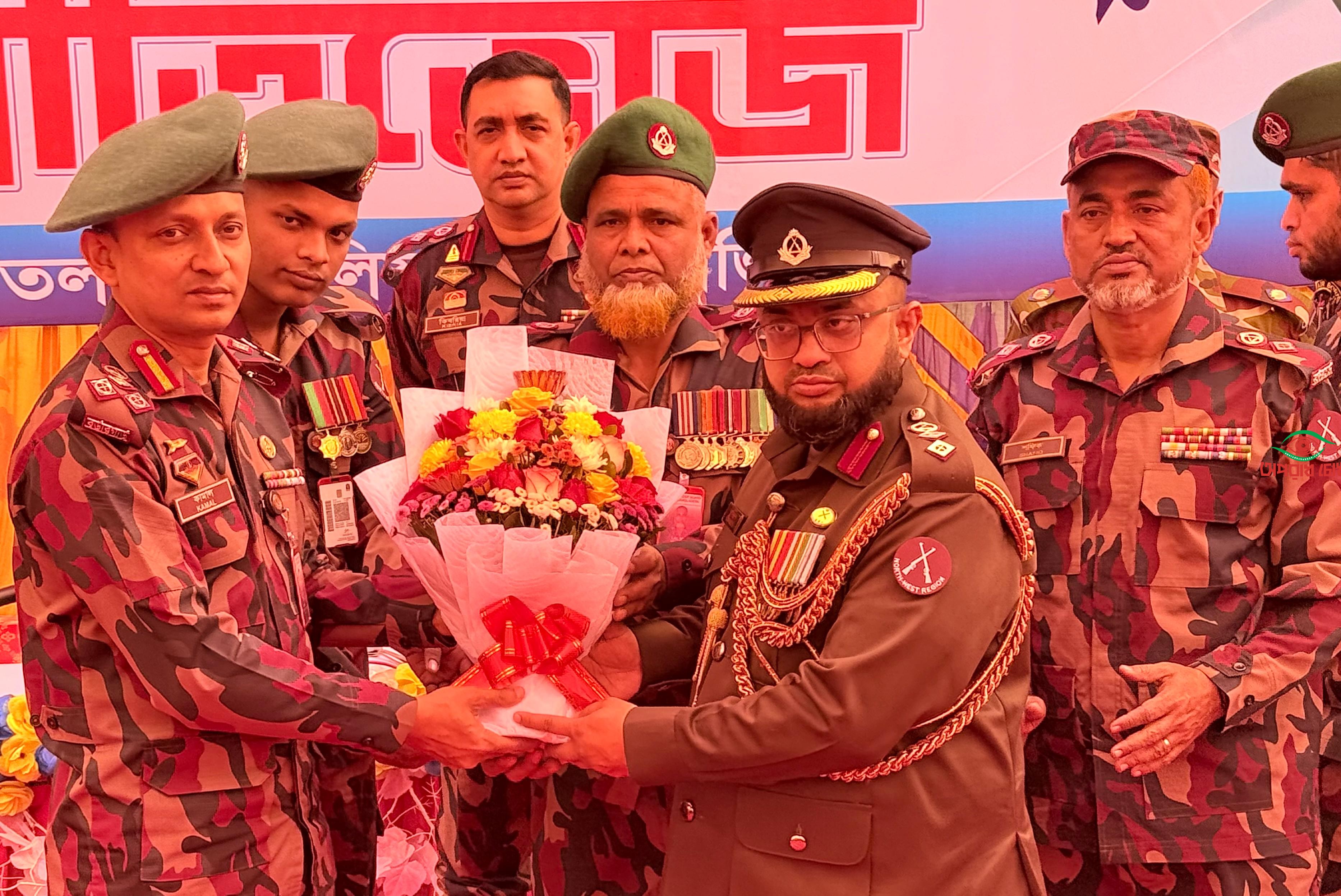 পালিত হলো ১৪ বিজিবির ৫৯তম প্রতিষ্ঠা বার্ষিকী