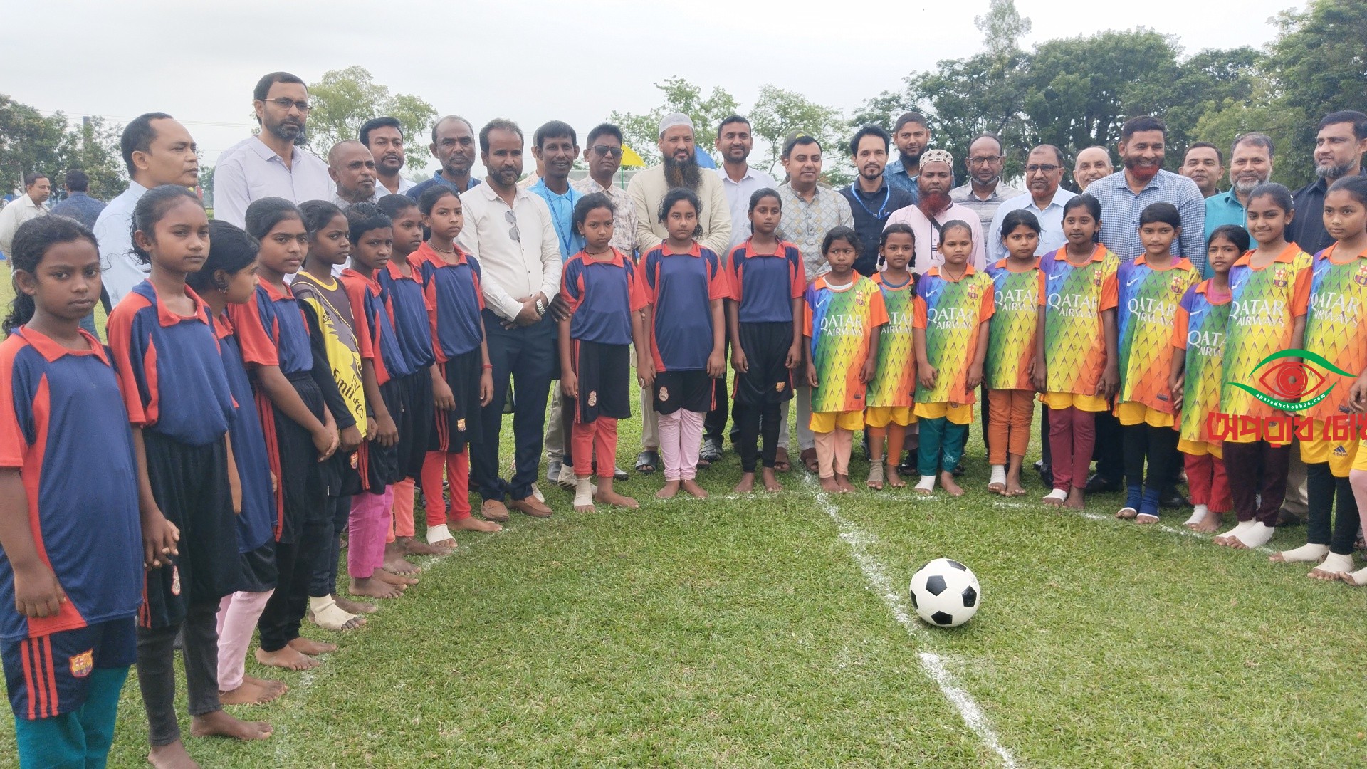 প্রাথমিক পর্যায়ে গোল্ডকাপ ফুটবল  টুর্নামেন্টের উদ্বোধন