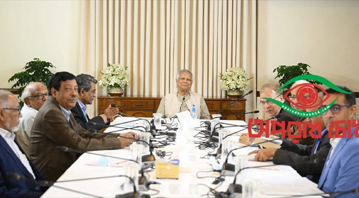 জুলাই সনদ তৈরির প্রক্রিয়া হতে হবে স্বচ্ছ: প্রধান উপদেষ্টা