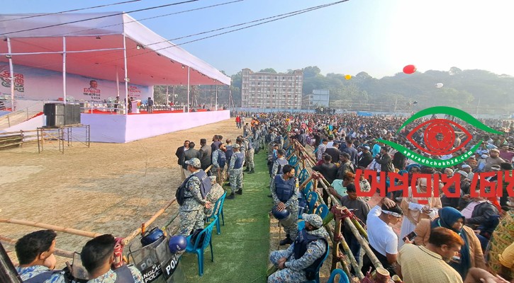 পলোগ্রাউন্ড মাঠে আসছেন বিএনপির নেতাকর্মীরা
