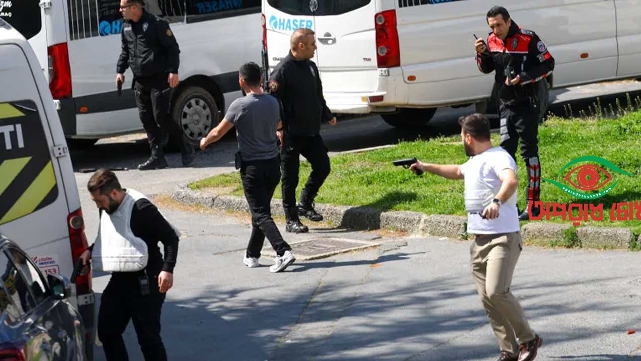 ইস্তাম্বুলে ইসরায়েলি কনস্যুলেটের কাছে গোলাগুলি