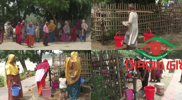 তেঁতুলিয়ার ৫ গ্রামে ভোগান্তি