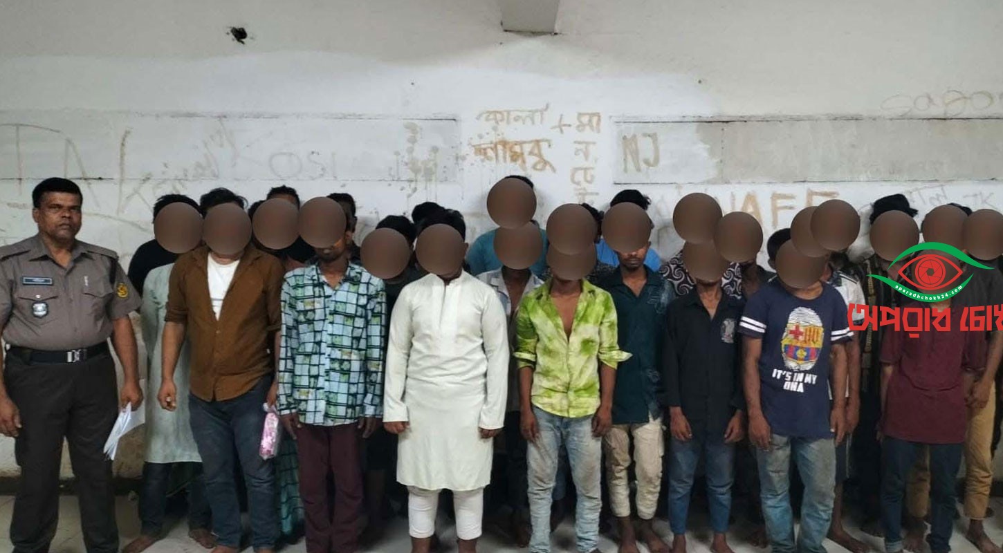 বিভিন্ন অপরাধে তেজগাঁওয়ে গ্রেপ্তার ৬৮