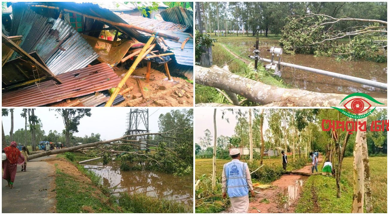 ৬০ কিমি বেগে ঝড়ের আশঙ্কা