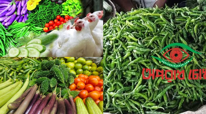 চড়া দামেই বিক্রি হচ্ছে মুরগি