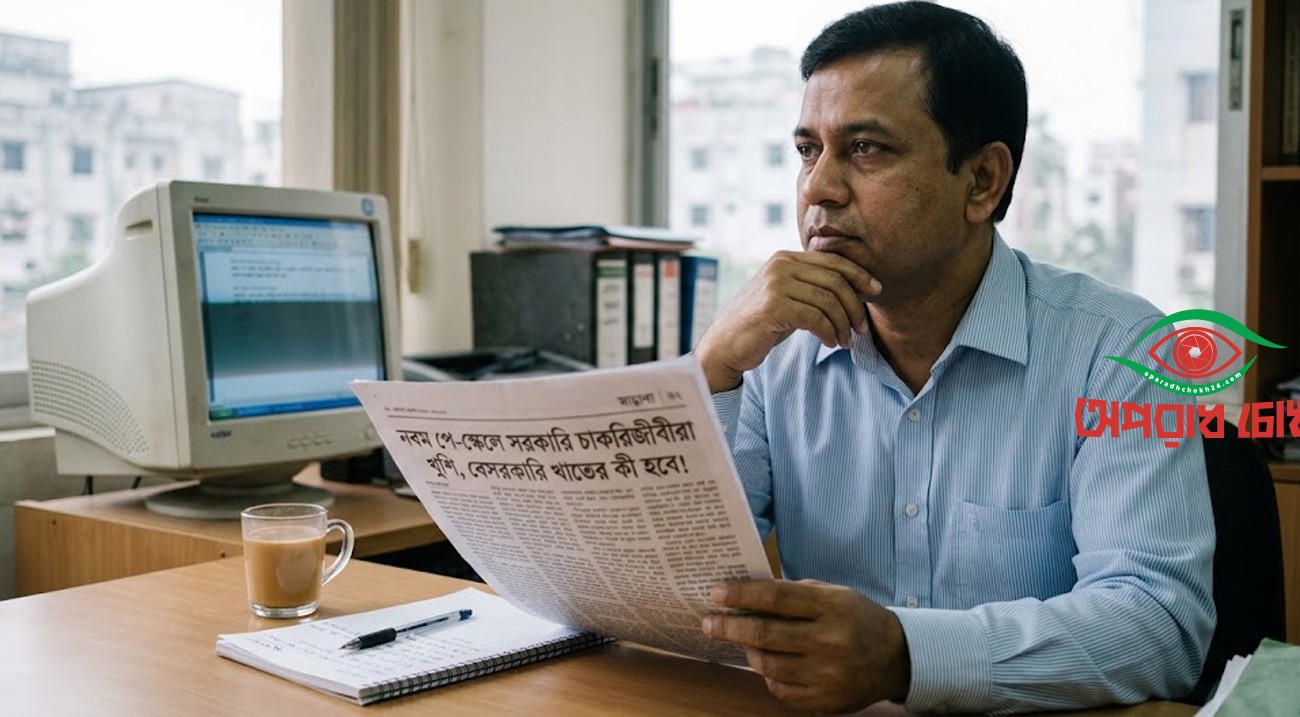 নবম পে-স্কেলে সরকারি চাকরিজীবীরা খুশি, বেসরকারি খাতের কী হবে!