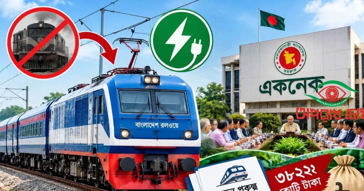 ডিজেলের বদলে আসছে বিদ্যুতের ট্রেন