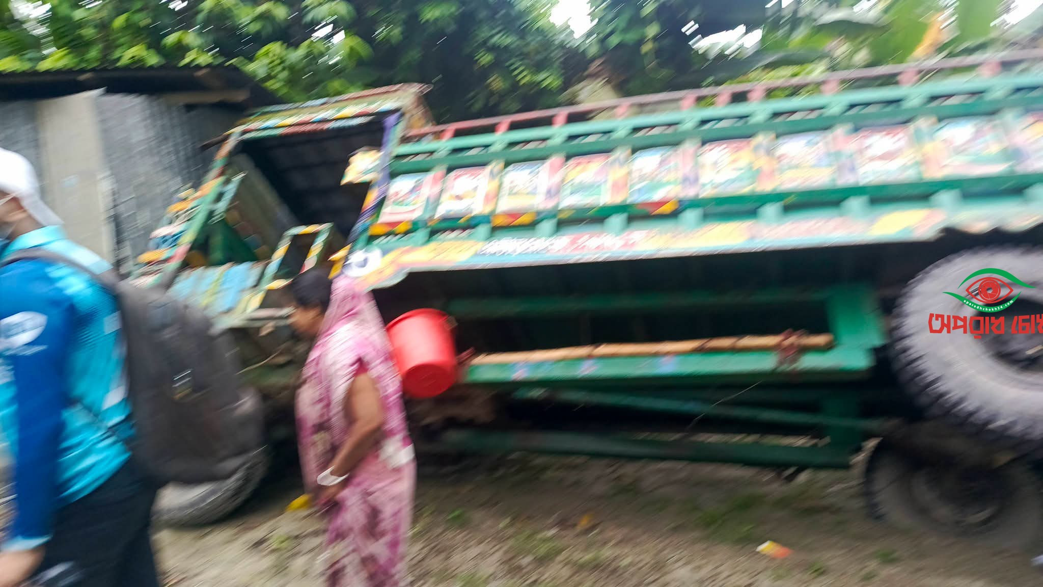 নসিমনের চাপায় সাইকেল আরোহী নিহত