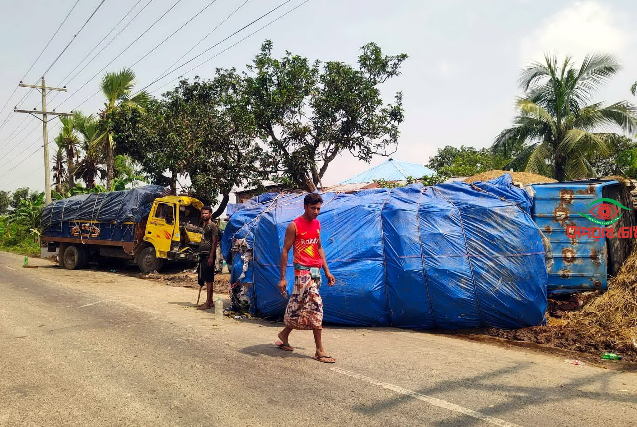 পত্নীতলায় সড়ক দুর্ঘটনায় নিহত ১