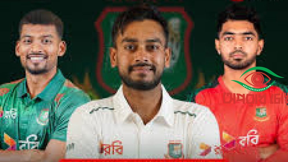 সহ-অধিনায়ক হলেন শান্ত-মিরাজ-সাইফ