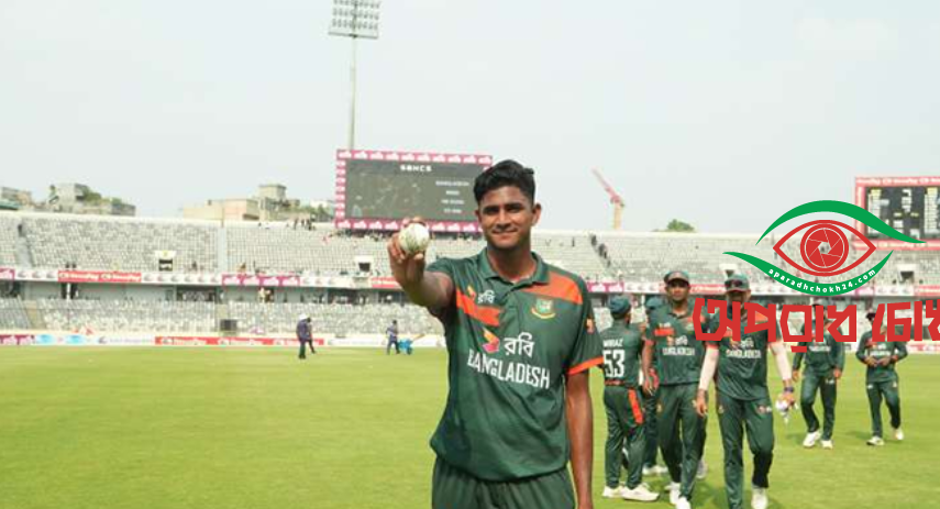 নাহিদের ফাইফারে দুইশর আগেই শেষ নিউজিল্যান্ড