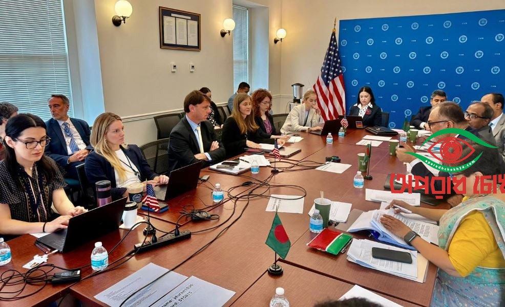 বাংলাদেশ-যুক্তরাষ্ট্র দ্বিতীয় দিনের শুল্ক আলোচনা শেষ 