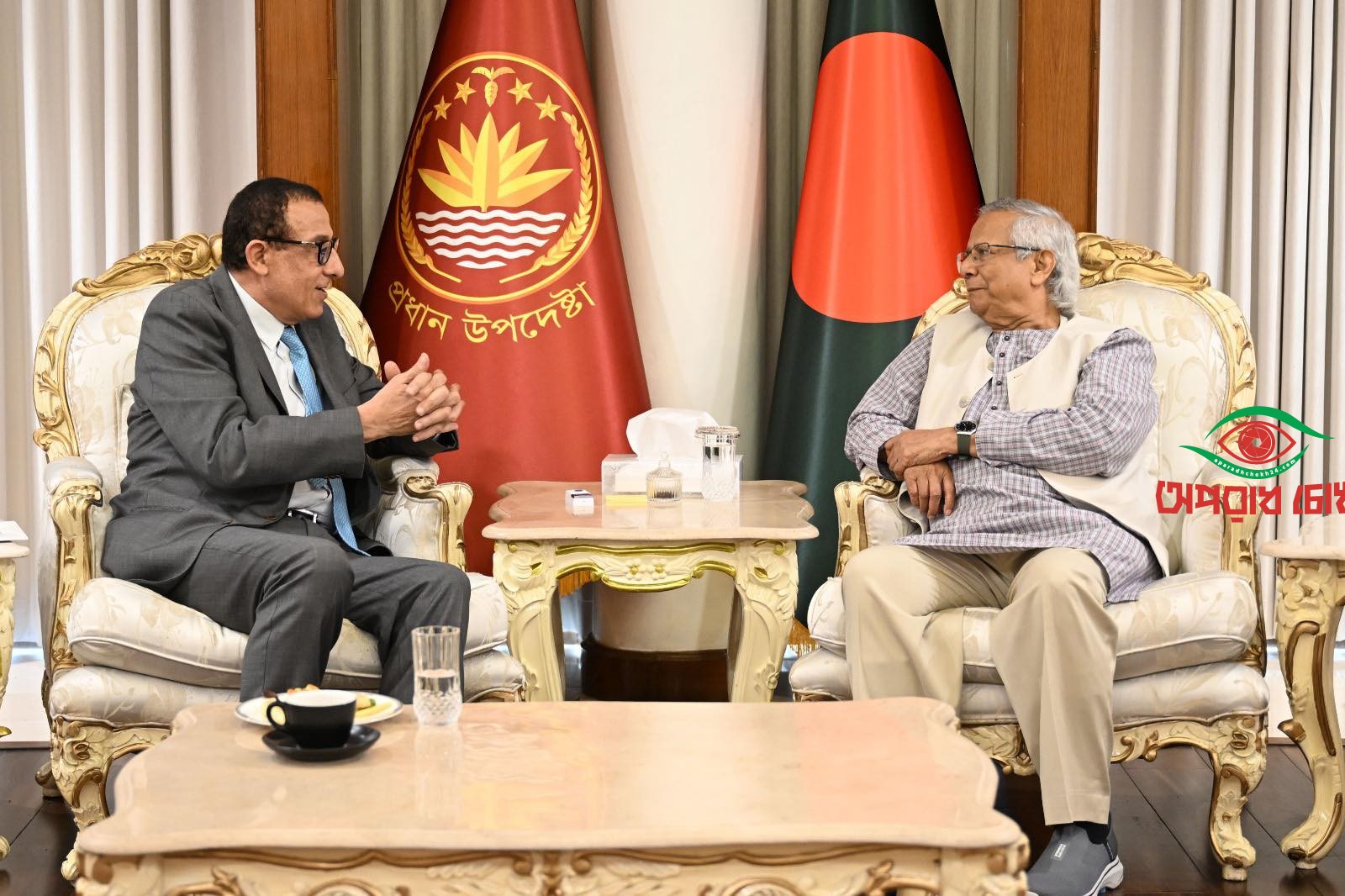 সমর্থনের জন্য কৃতজ্ঞতা প্রকাশ ফিলিস্তিনি রাষ্ট্রদূত 