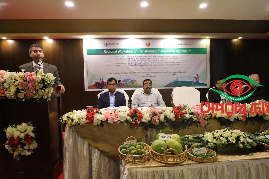 টেকসই কৃষি উন্নয়নে দীর্ঘমেয়াদি পরিকল্পনা গ্রহণ