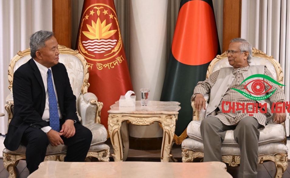 প্রধান উপদেষ্টার সঙ্গে দক্ষিণ কোরিয়ার রাষ্ট্রদূতের বিদায়ী সাক্ষাৎ 