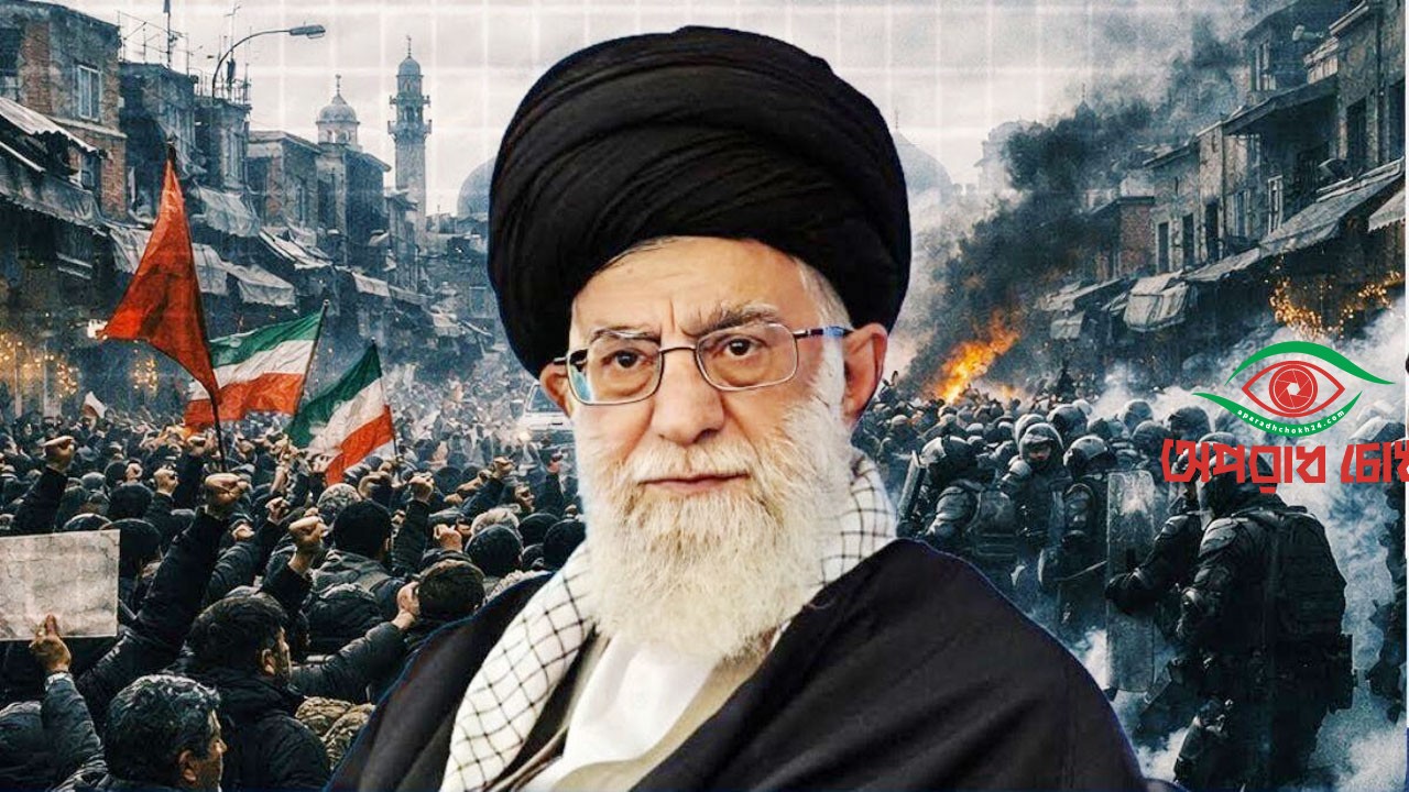 বিক্ষোভকারীদের ‘আল্লাহর শত্রু’ ঘোষণা