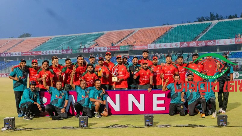 হ্যাটট্রিক সিরিজ জয় বাংলাদেশের